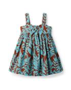 Tropical Knotted Bow Sundress