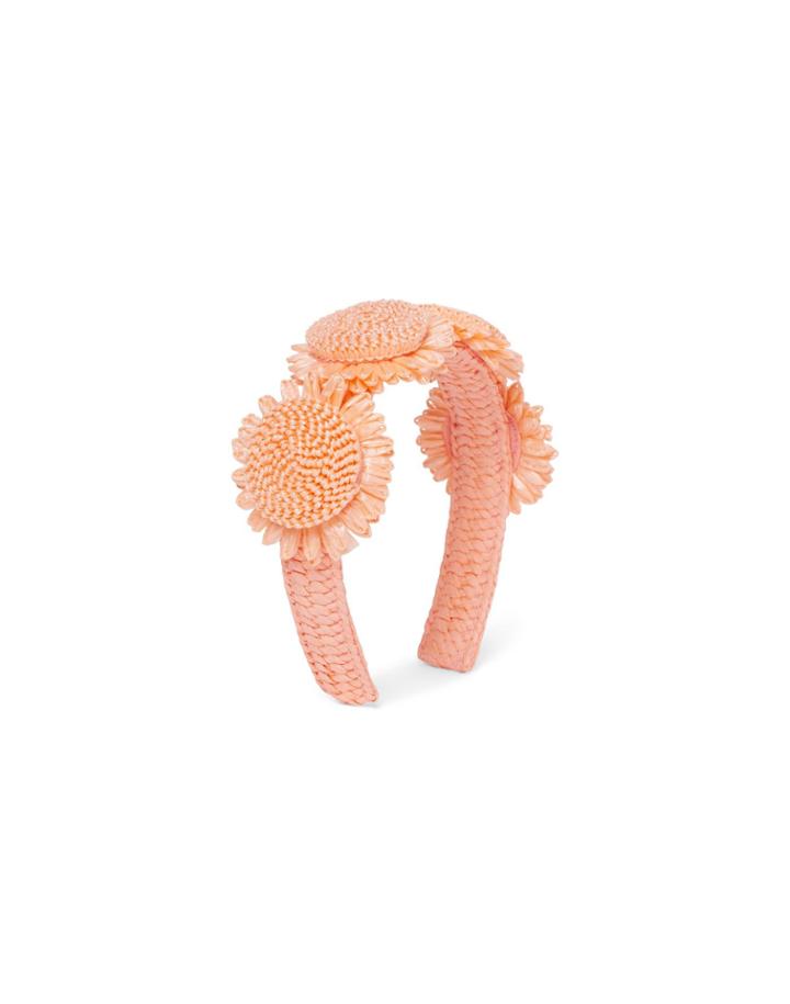 Raffia Flower Headband