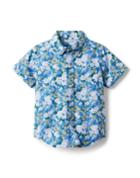 Floral Poplin Shirt
