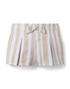 Metallic Striped Short