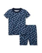 Sea Of Sharks Short Pajama Set