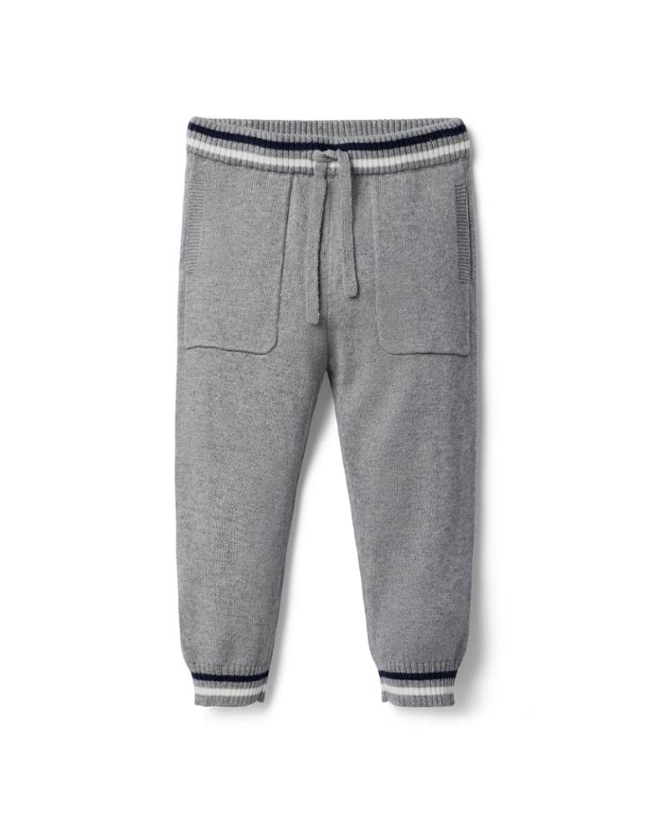 Stripe Cuff Sweater Jogger