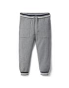 Stripe Cuff Sweater Jogger