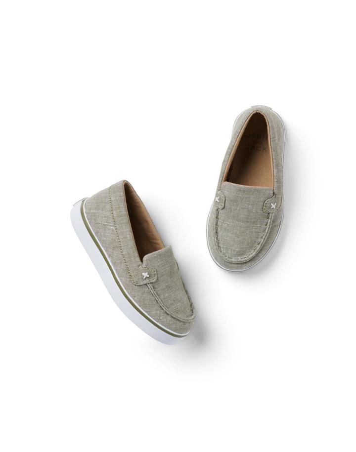 Linen Slip-on Sneaker