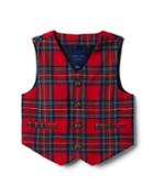 Plaid Suit Vest