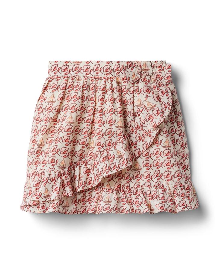 Disney Moana Wayfinder Floral Ruffle Skirt