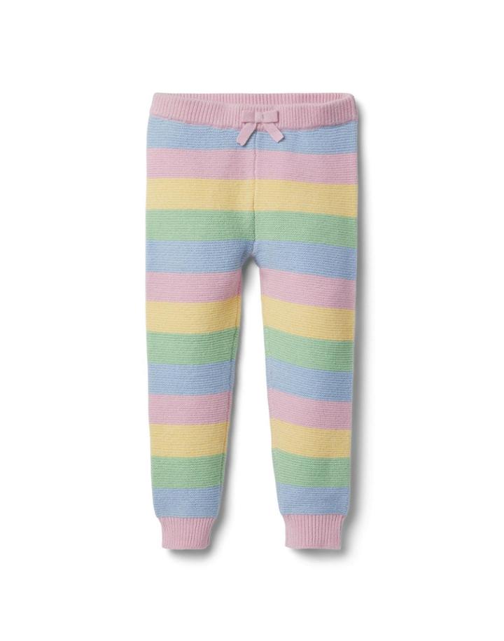 Pastel Striped Sweater Jogger
