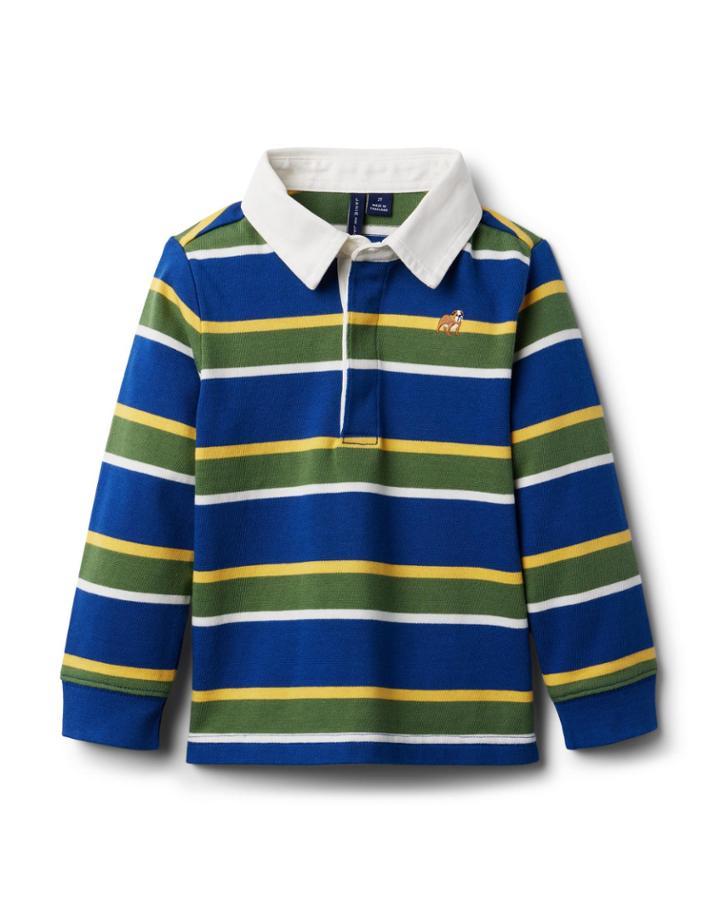 Striped Jersey Rugby Shirt