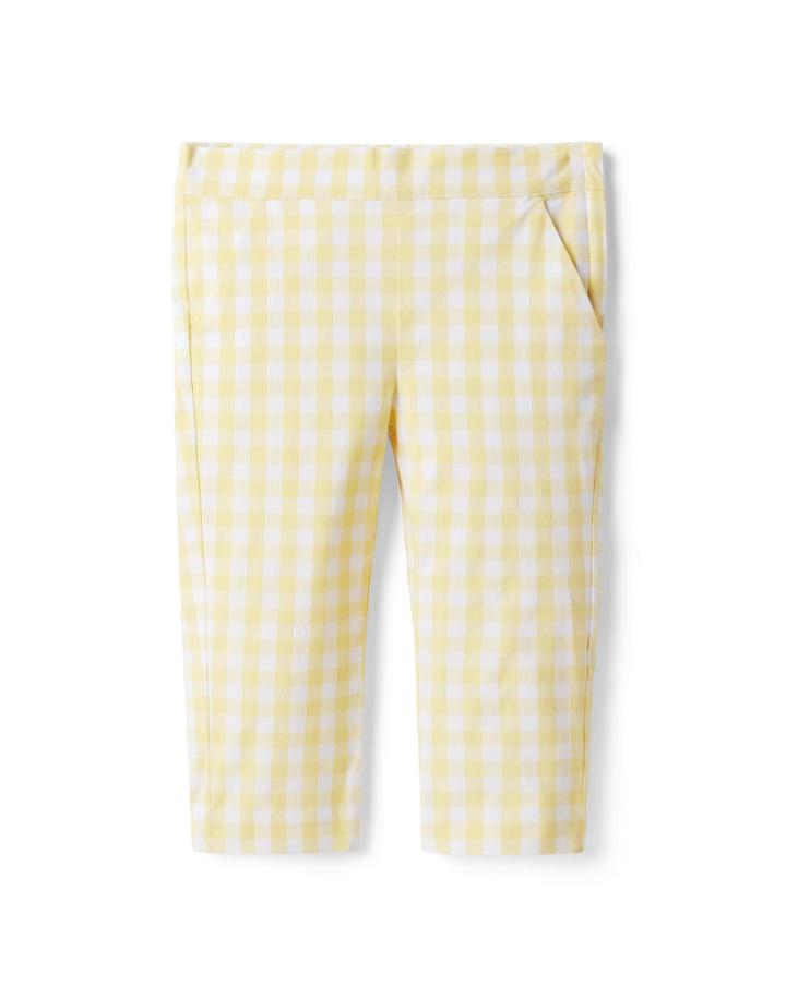 The Gingham Cropped Pant