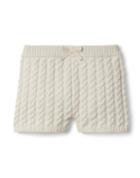Cable Knit Sweater Short
