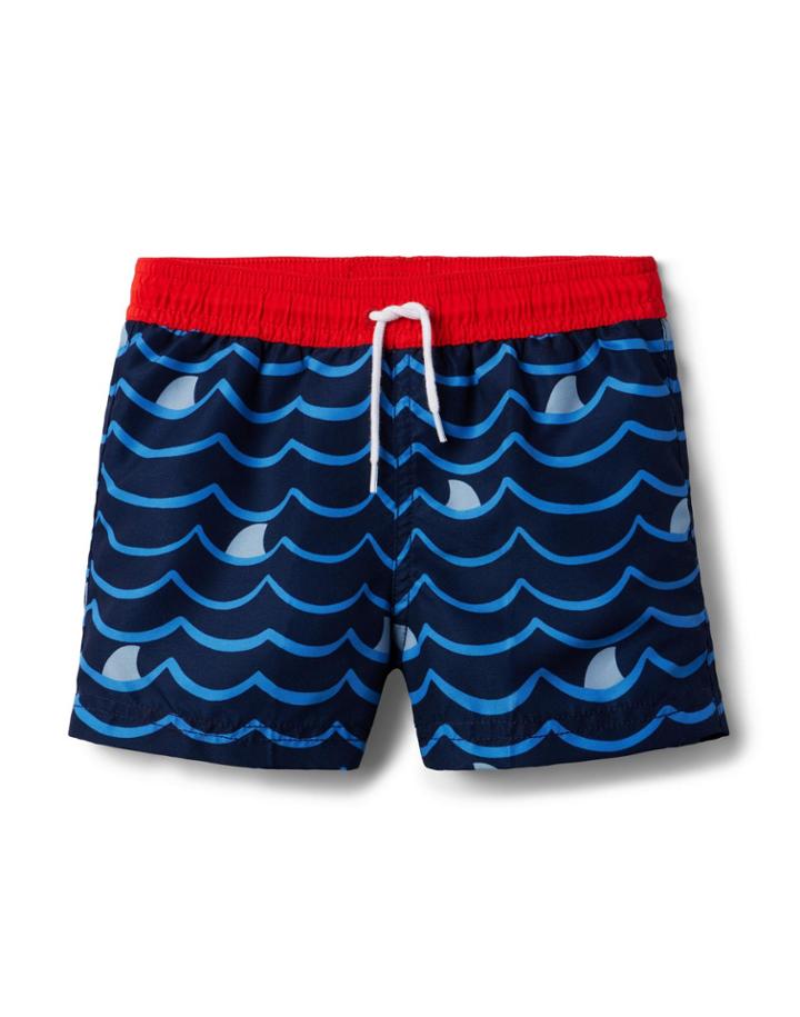 Shark Fin Swim Trunk