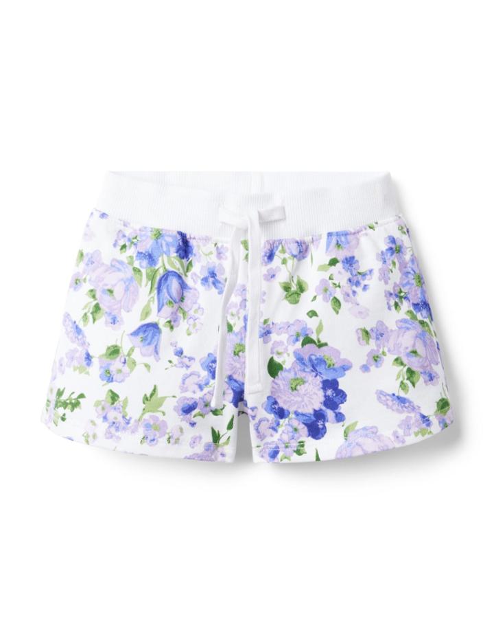 Floral French Terry Short