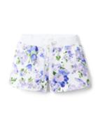 Floral French Terry Short