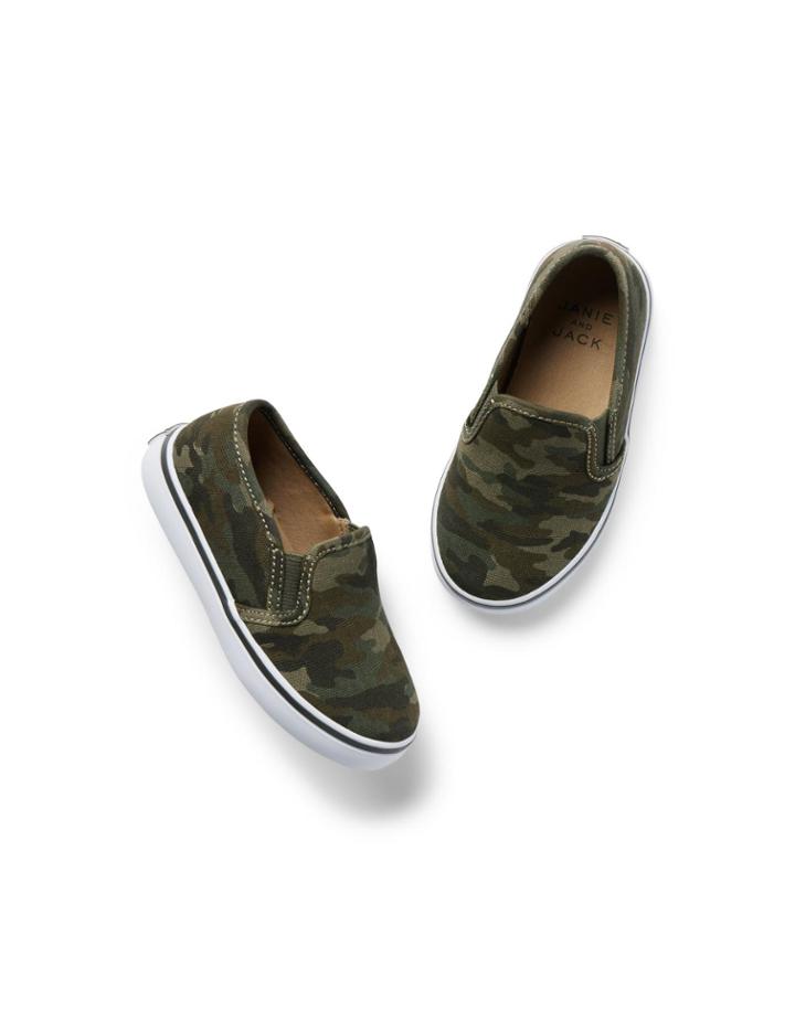Camo Slip-on Sneaker