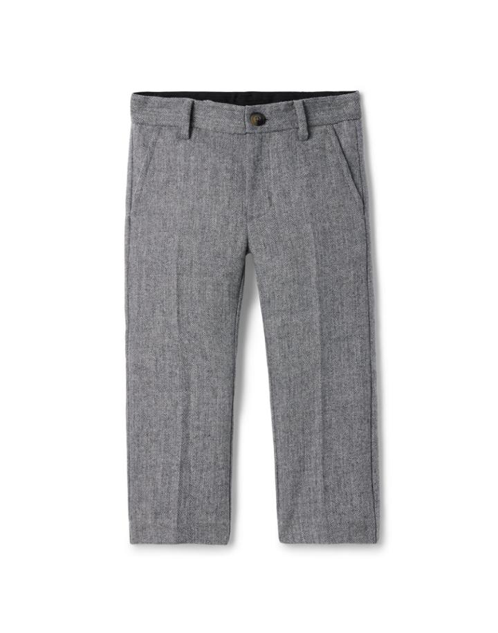 Herringbone Wool Pant