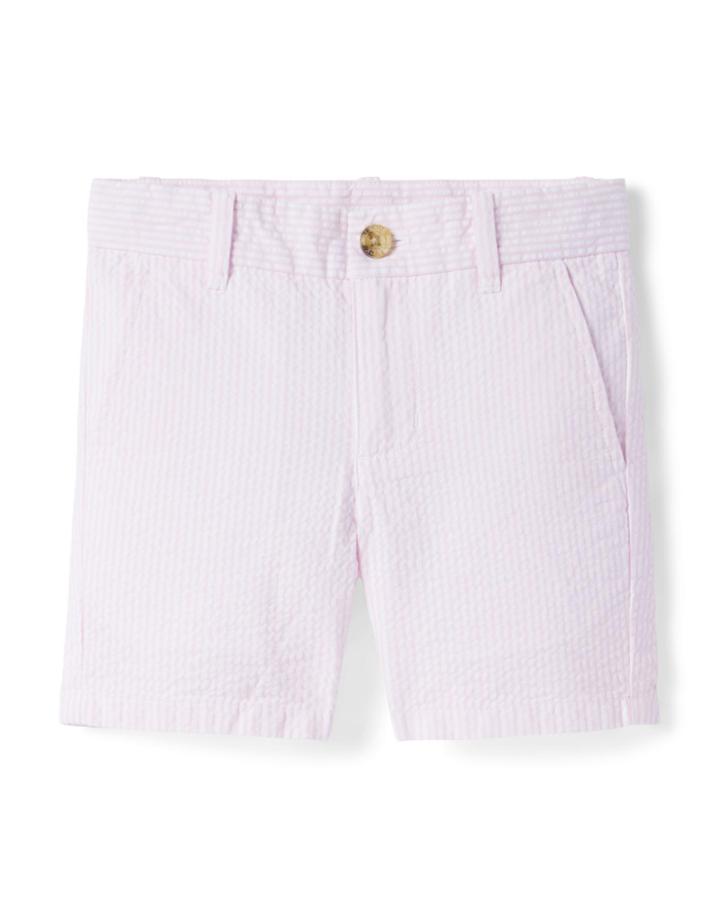 Striped Seersucker Short
