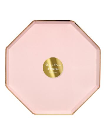 Meri Meri Dusky Pink Dinner Plate Set