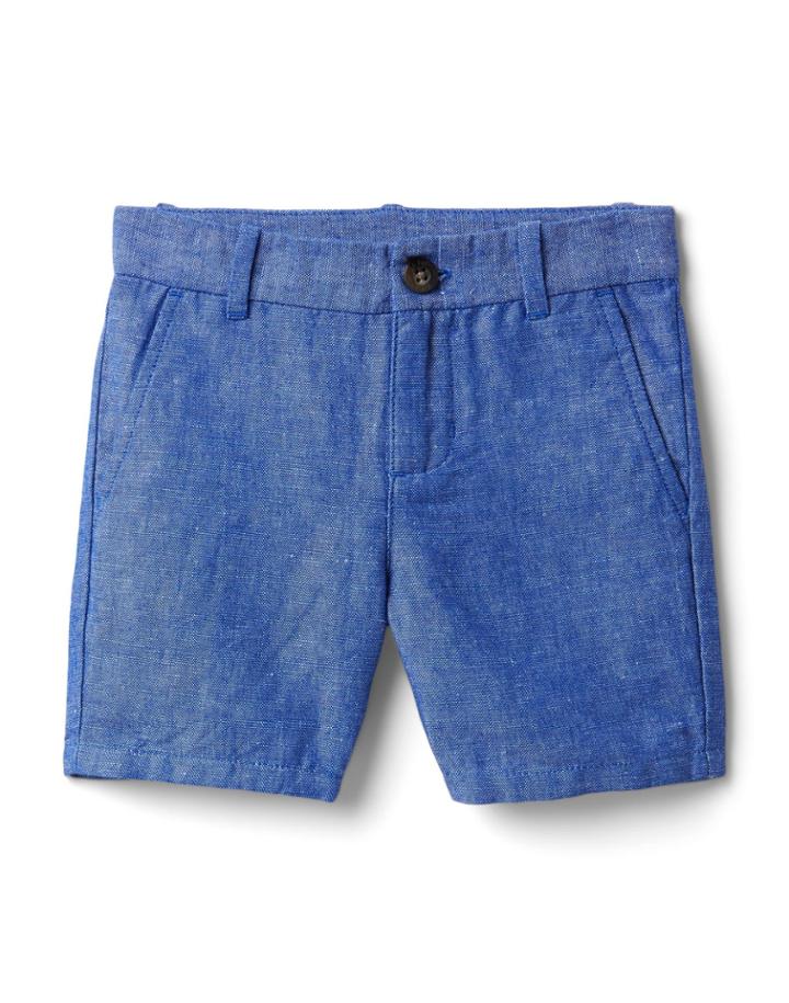 Chambray Linen Short