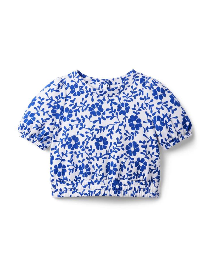 Kaavia James Floral Puff Sleeve Top