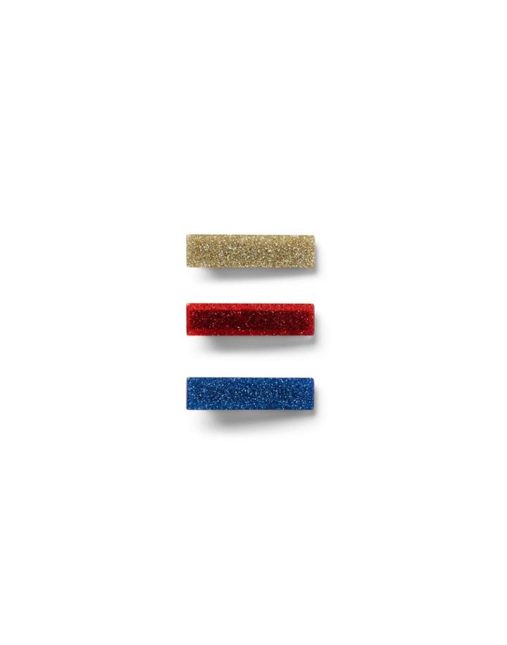 Glitter Barrette Set