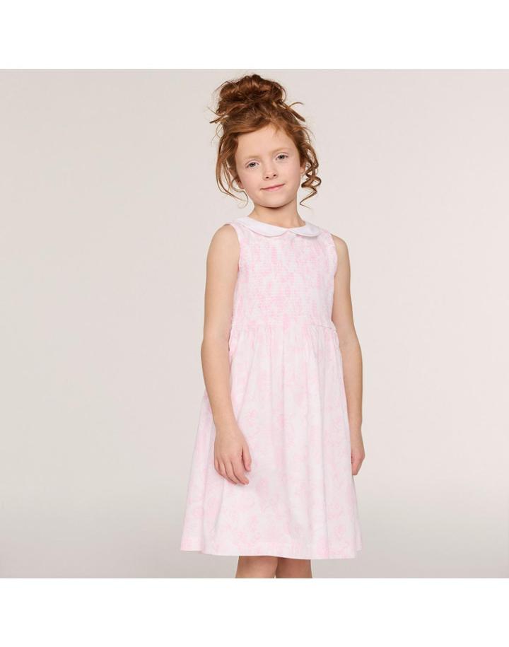The Charlotte Bunny Toile Smocked Sundress