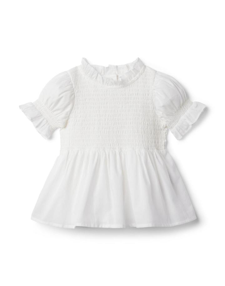 The Smocked Ruffle Top