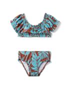 Tropical Recycled 2-piece Swimsuit