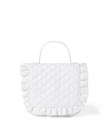 Quilted Ruffle Purse