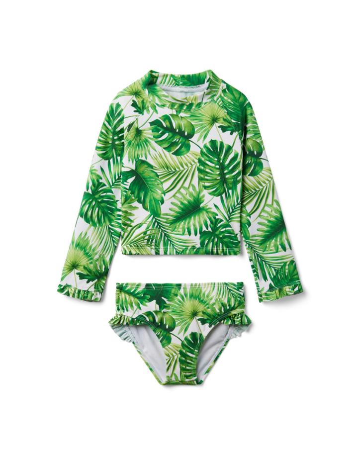 Palm Rash Guard Set