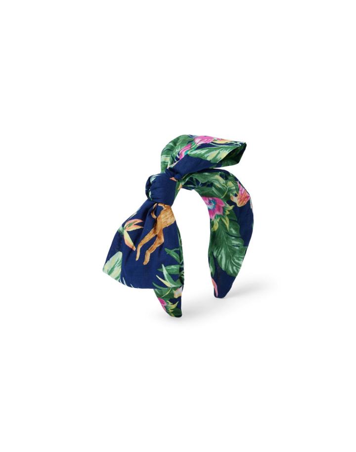 Tropical Jungle Bow Headband