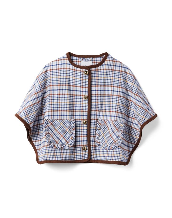 Plaid Cape