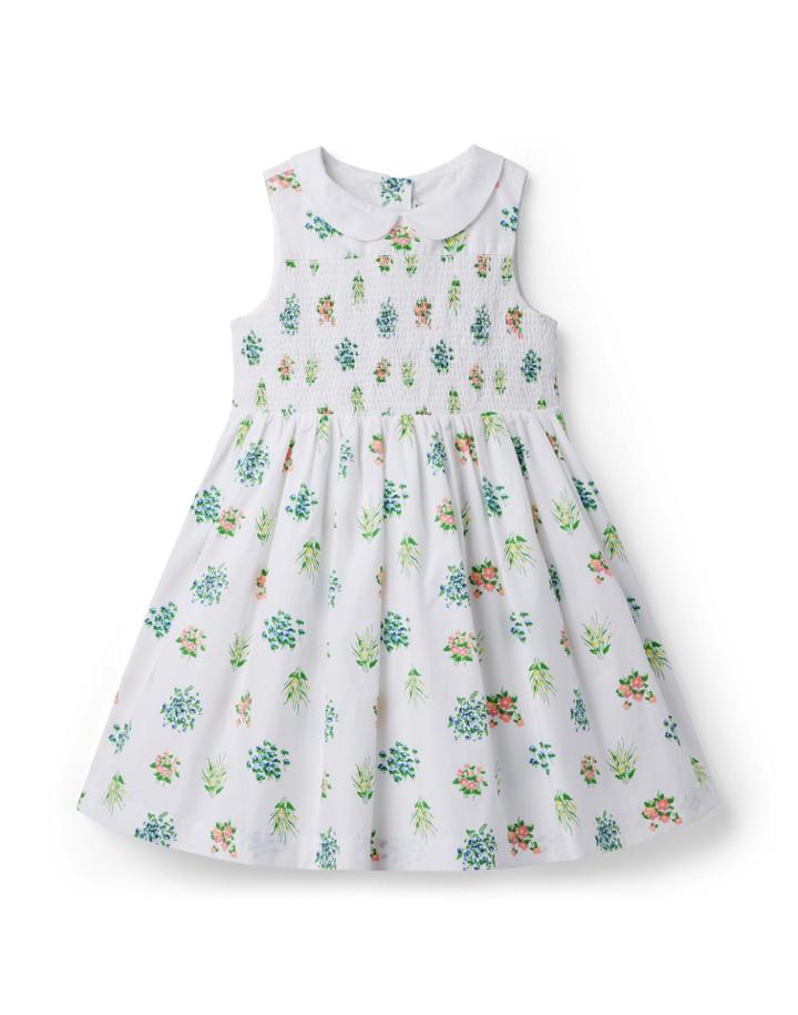The Charlotte Floral Smocked Sundress