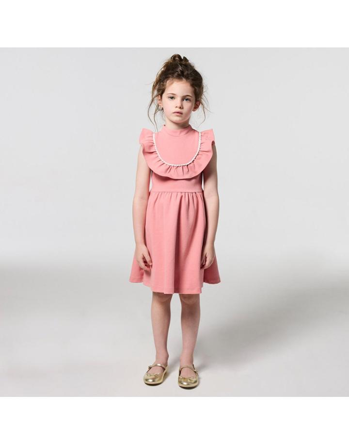 Ruffle Ponte Dress