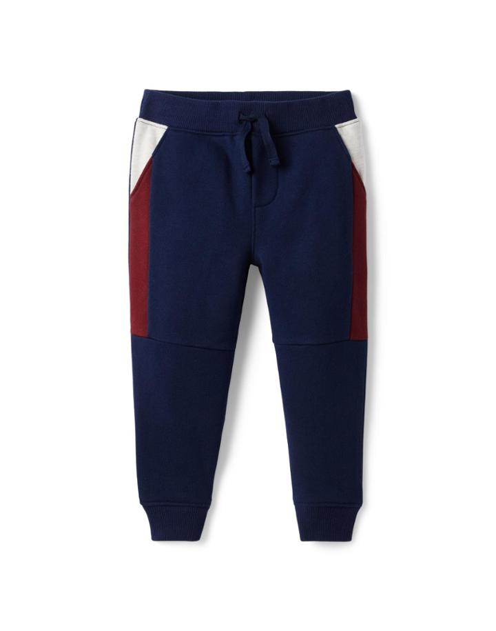 Colorblocked French Terry Jogger