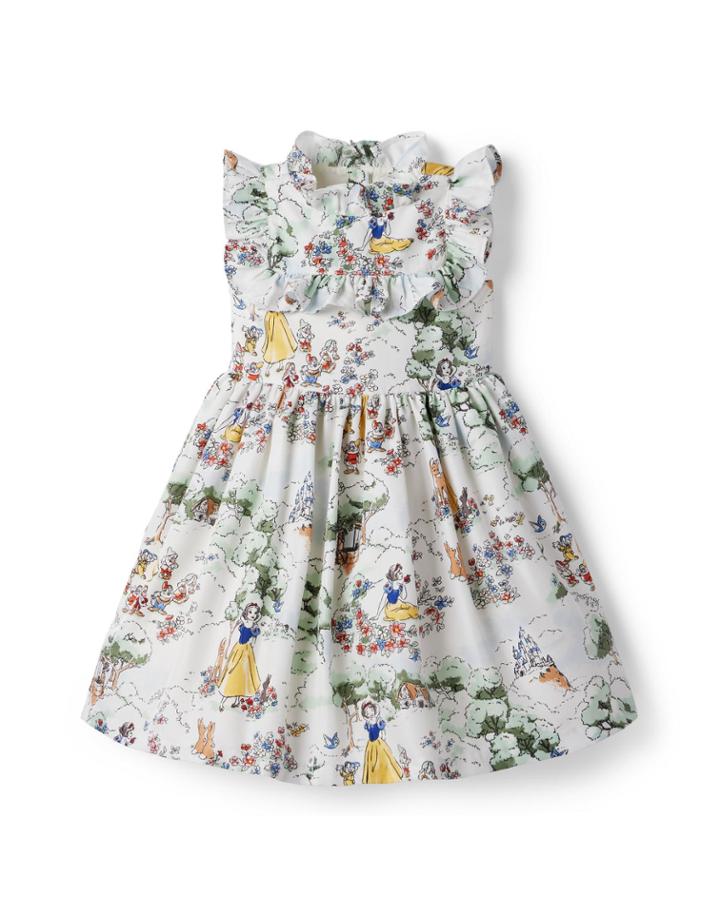 Disney Snow White Toile Ruffle Dress