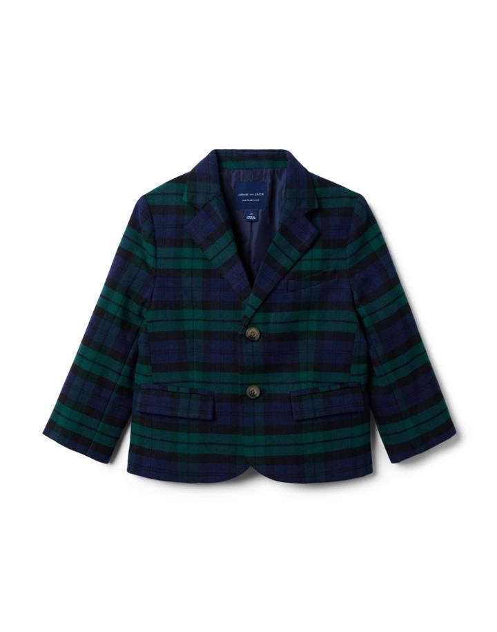Plaid Blazer