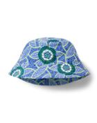 Kaavia James Floral Block Print Bucket Hat