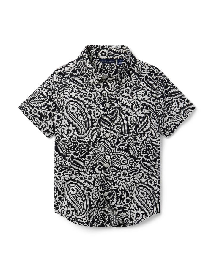 Paisley Poplin Shirt