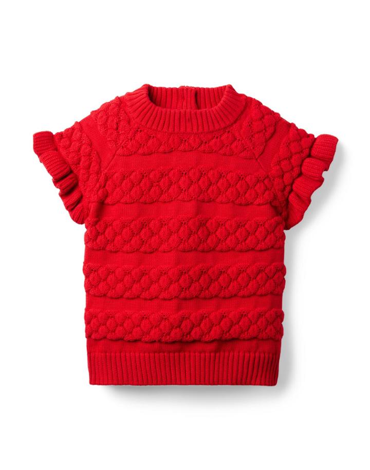 Textured Sweater Top