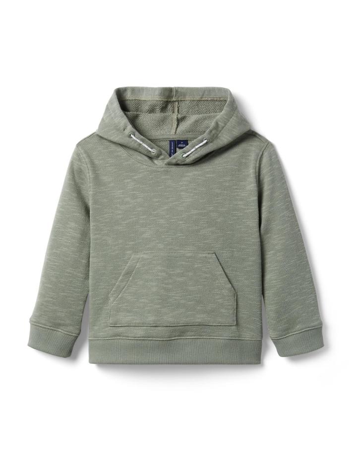 Slub French Terry Hooded Sweatshirt