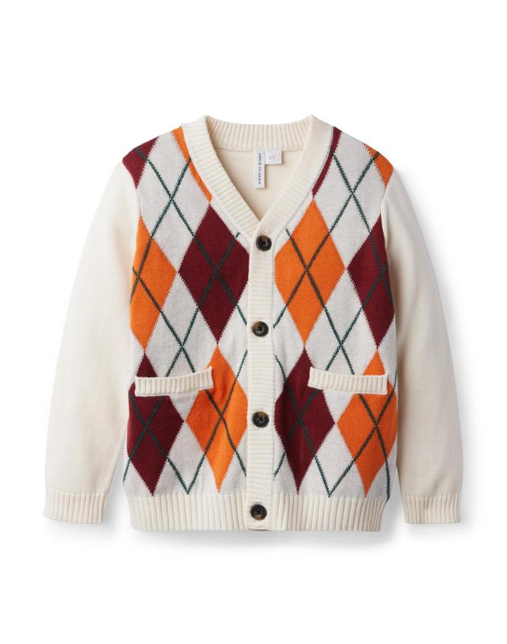 Argyle Cardigan