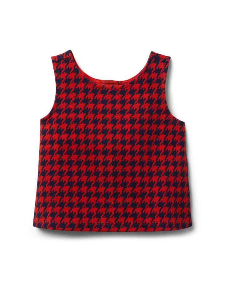 Houndstooth Top