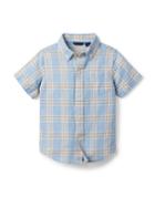 Plaid Linen Shirt