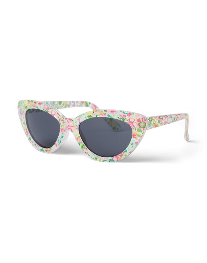 Floral Cat Eye Sunglasses