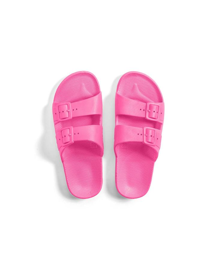 Freedom Moses Kid Glow Pink Slides