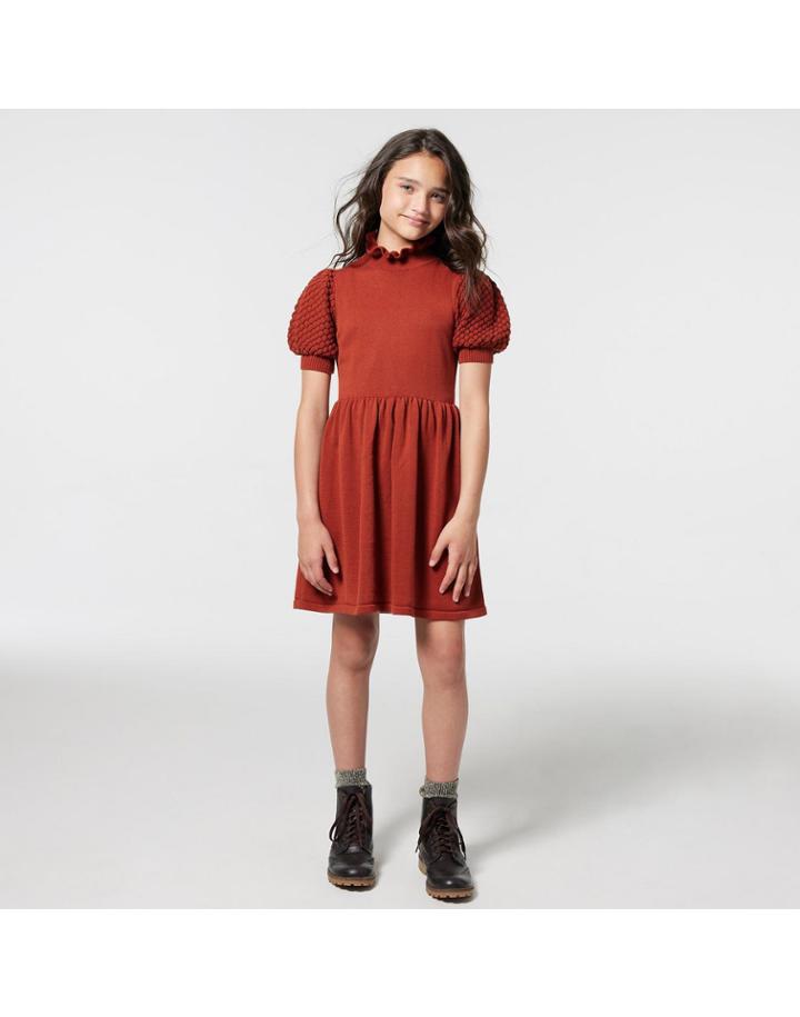 Puff Sleeve Sweater Dress