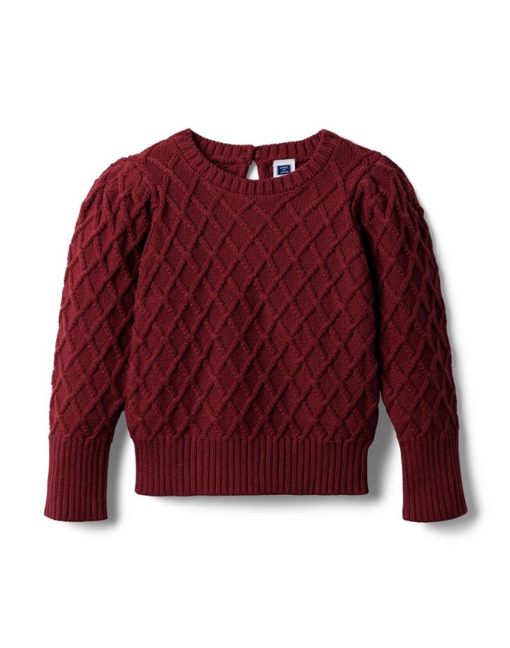 Diamond Textured Sweater