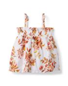 Floral Smocked Top