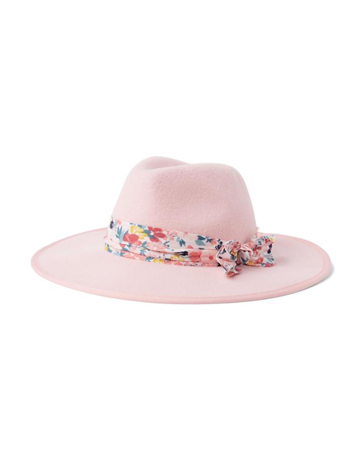 Floral Felt Hat