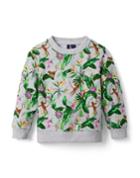 Tropical Jungle French Terry Sweatshirt